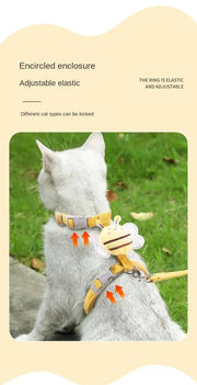 Cat Harness Leash Collar